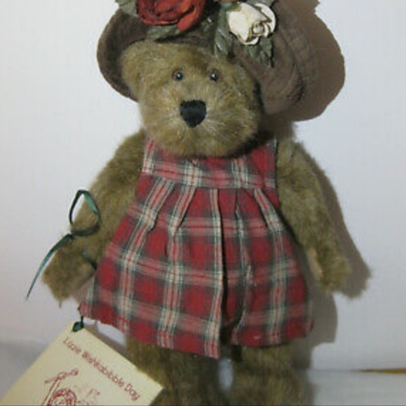 Boyds Bears Other - Boyds Bear Lizzie Wishkabibble Day NWT And Small Story Book- sealed original bag